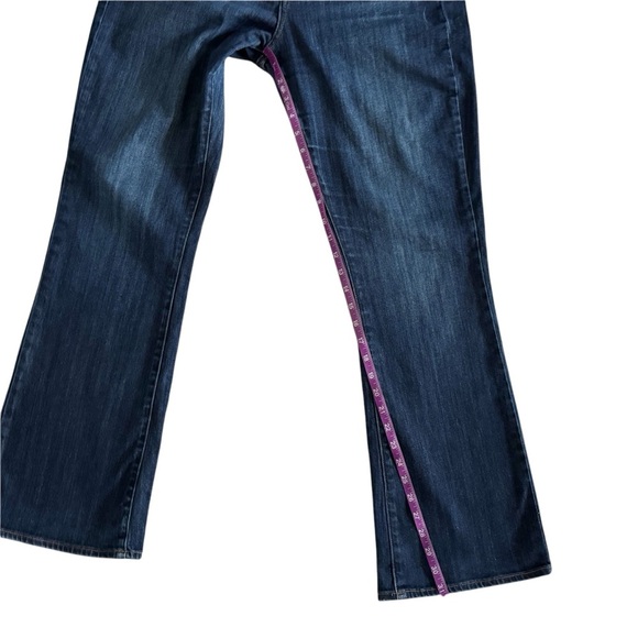 Lucky Brand Women's Blue Jeans Sofia Boot bootcut sz 14 32 dark wash mid rise - Picture 7 of 13